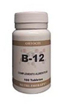 Ortocel Nutri-Therapy Vitamina B-12 500Mcg. 100Comp.