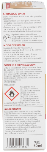 Pranarom Articulaciones Piel Sensibles Spray 50 ml