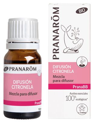 Pranarom PranaBB Organic Citronella Diffusion Blend 10 ml