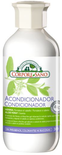 Corpore Sano Acondicionador Henna con &Aacute;loe Vera - 300 mililitros