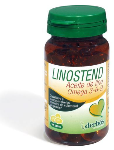 Derb&oacute;s Linostend Flax Oil 100 Pearls