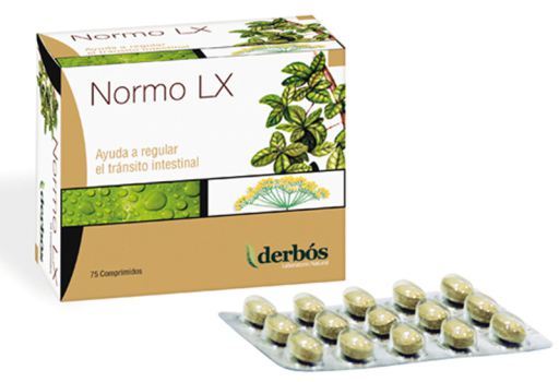 Derb&oacute;s Normo Lx with Senna Leaves 80 Tablets