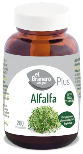 El Granero Integral Alfalfa 400 mg 200 comprimidos