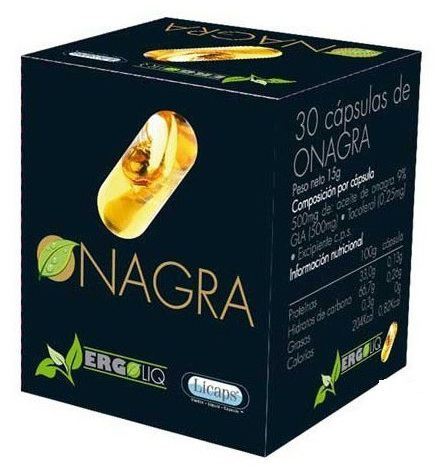 Ergonat Onagra Ergoliq 30 C&aacute;psulas