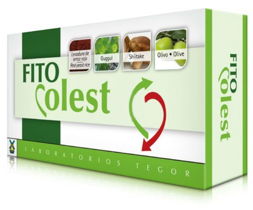 Laboratorios Tegor Fito colest suplemento 60 c&aacute;psulas