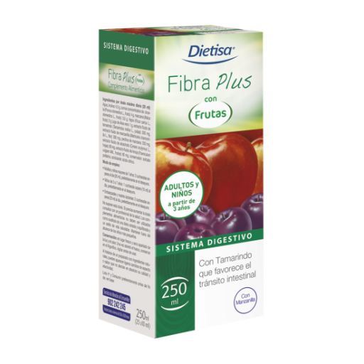 Dietisa Fiber Plus with Fruits 250 ml