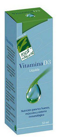 100% Natural Vitamina D3 L&iacute;quida 50 ml