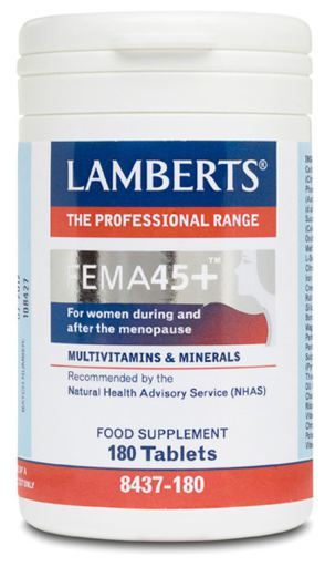 Lamberts Fema 45+ durante y despu&eacute;s de la menopausia 180 comprimidos
