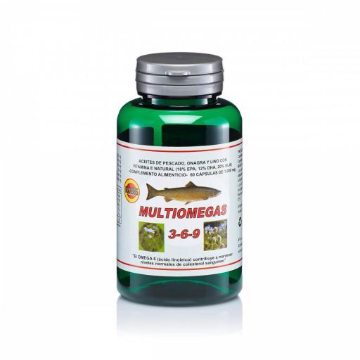 Robis Multi Omegas 3-6-9- 60 C&aacute;psulas