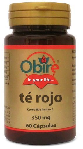 T&eacute; Rojo 350 mg Pu-Erh 60 C&aacute;psulas