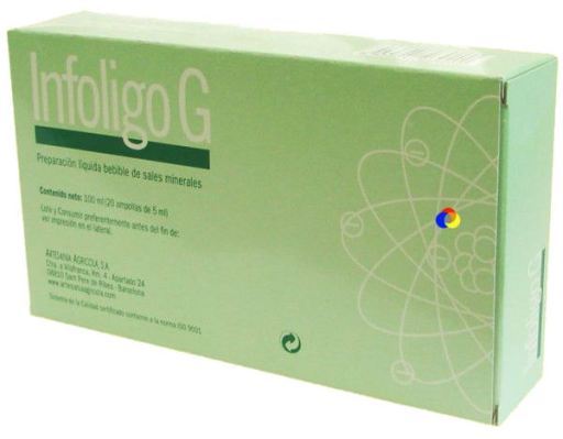 Artesania Agr&iacute;cola Infoligo-G Cu,mg,mn,zn,au 20 Viales