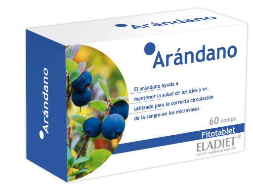 Eladiet Ar&aacute;ndano para una correcta circulaci&oacute;n 60 comprimidos