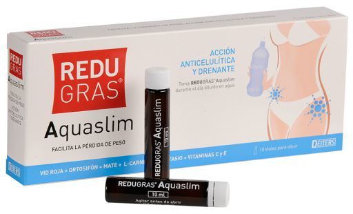 Redugras Aquaslim Viales 10 Uds 10 ml