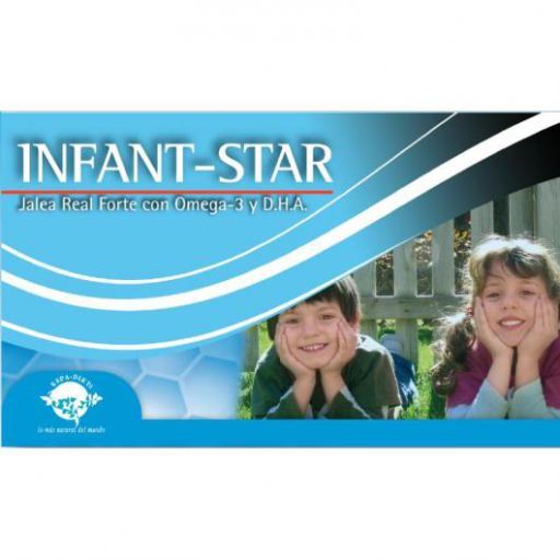 Mont Star Jalea Real Forte con Omega 3 20 Ampollas