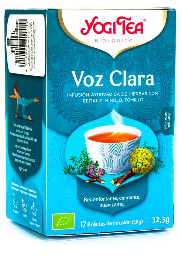 Yogi Tea Voz Clara 17 Bolsitas