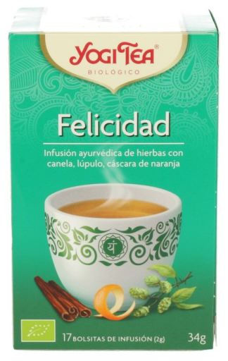 Yogi Tea Felicidad Infusi&oacute;n 17 Bolsitas