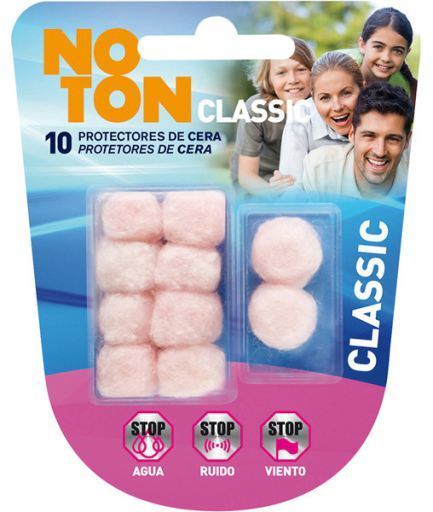 No ton Protectores de Cera para los O&iacute;dos 10 Unidades