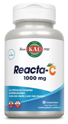 Kal Reacta C 1000 mg 60 Comprimidos