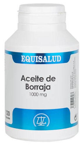 Equisalud Aceite Borraja Organico 1000 Mg 120 C&aacute;psulas