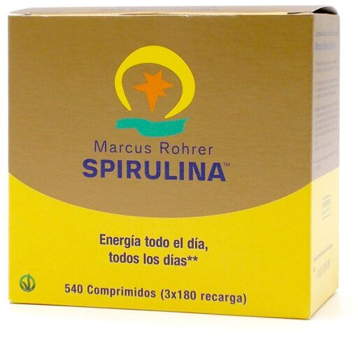 Marcus Rohrer Spirulina Recharge 540 Tabletas