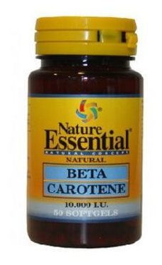 Nature Essential Betacaroteno 10.000 U.I. 50 perlas