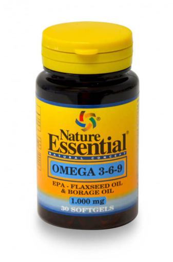 Nature Essential Omega 3-6-9 1000 miligramos de 30 perlas nature essential