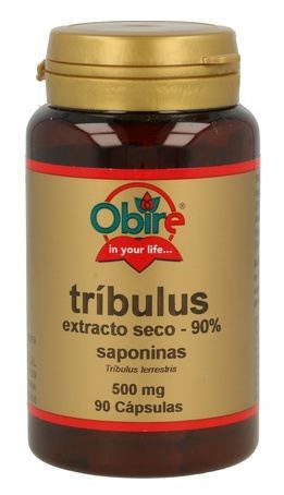 Obire Tribulus 500 mg 90% Saponina 90 C&aacute;psulas