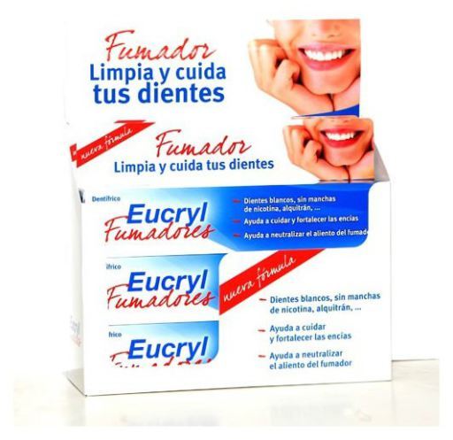 Fluocaril Smoking Eucryl Fluor 75ml