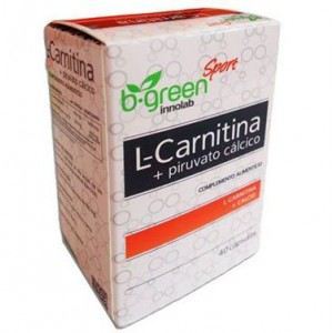 B.green L.Carnitina + Piruvato Calcico 40 c&aacute;psulas