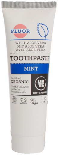 Urtekram Pasta de Dientes con Fluor y Menta Bio 116 ml