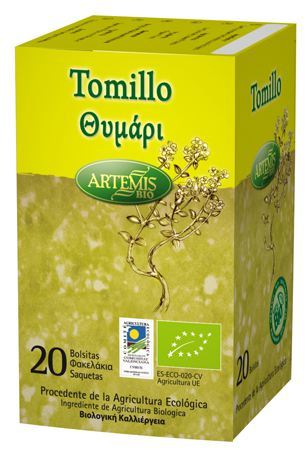 Infusi&oacute;n de Tomillo bolsitas 20 bolsitas bio