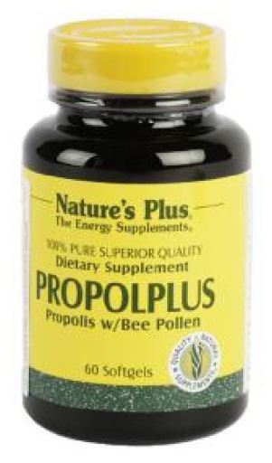 NaturesPlus Propolis y Polen de abeja Propolplus - 60 capsulas blandas