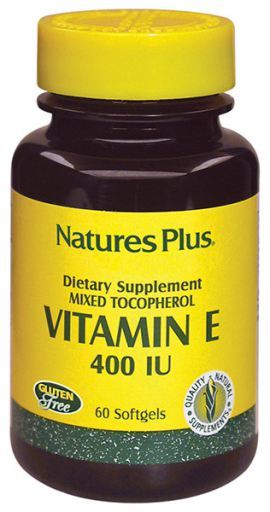NaturesPlus Vitamina E 400 UI 60 C&aacute;psulas