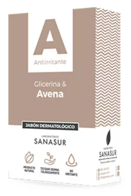 Sanasur Jab&oacute;n Glicerina y Avena 100 gr