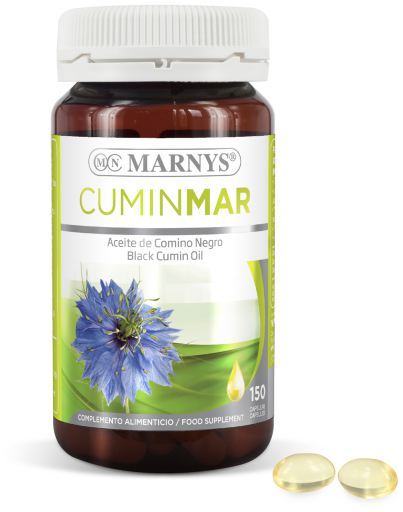Marnys Cuminmar Aceite de Comino Negro 150 c&aacute;psulas x 500 mg