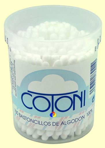 Bastoncillos Algod&oacute;n 100 Unidades