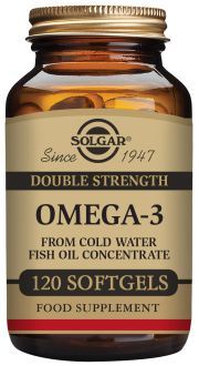 Solgar Omega 3 Double Strenght 120 C&aacute;psulas Blandas