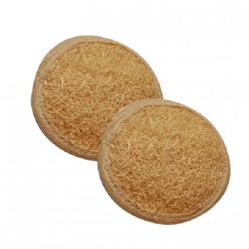 Naturcosmetika Disco Facial Lufa Algodon 2 Ud