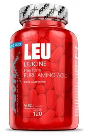 Amix L-Leucine Pure 1000 mg 120 C&aacute;psulas