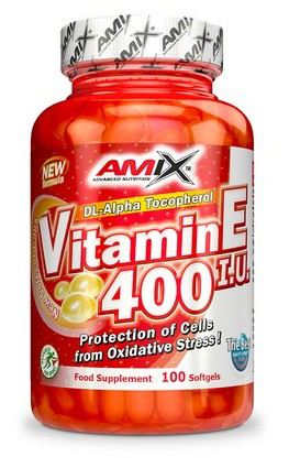Amix Vitamina E 400 Iu 100 C&aacute;psulas