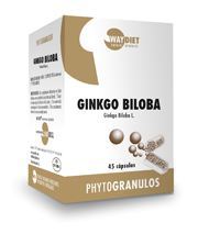Ginkgo Biloba Phytogranulos 45 C&aacute;psulas