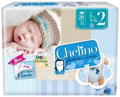 Chelino Pa&ntilde;ales Reci&eacute;n Nacidos 28 Unidades (3-6Kg)