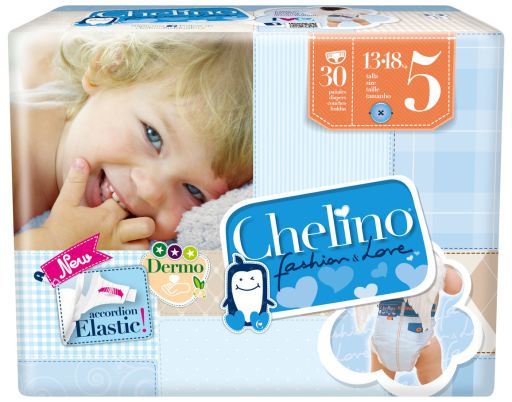 Chelino Pa&ntilde;ales T5 Pasitos 30 uds (13-18Kg)