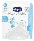 Chicco Tetina Natural Feeling flujo medio 1 unidades 2m