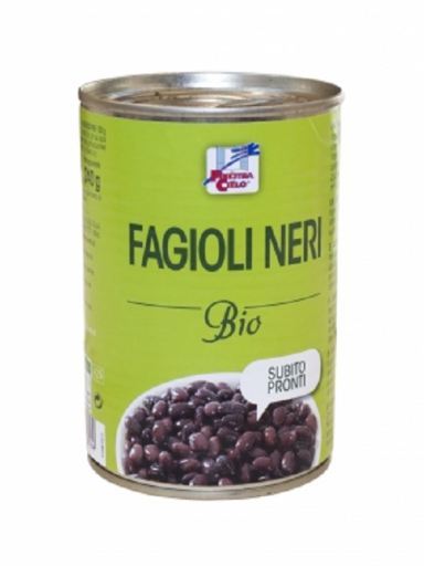 La Finestra sul Cielo Alubias negras en lata 400g