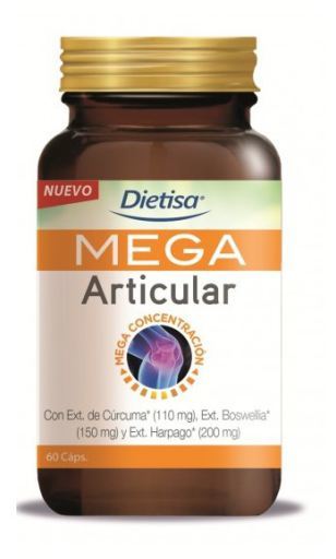 Dietisa Mega Articular 60 C&aacute;psulas