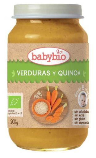 Babybio Tarrito Verduras y Quinoa 200 G