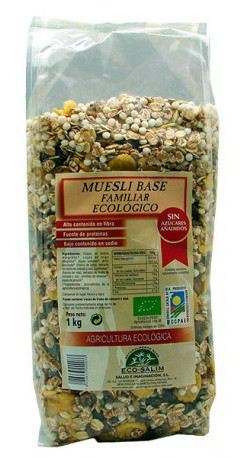 ECO-SALIM Muesli Base Eco sin Az&uacute;car 1 Kg