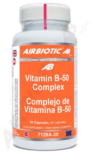 Complejo De Vitamina B-50 (Sin Levadura) 30 Tabletas