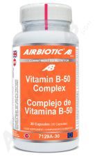 Complejo De Vitamina B-50 (Sin Levadura) 30 Tabletas Complejo De Vitamina B-50 (Sin Levadura) 30 Tabletas